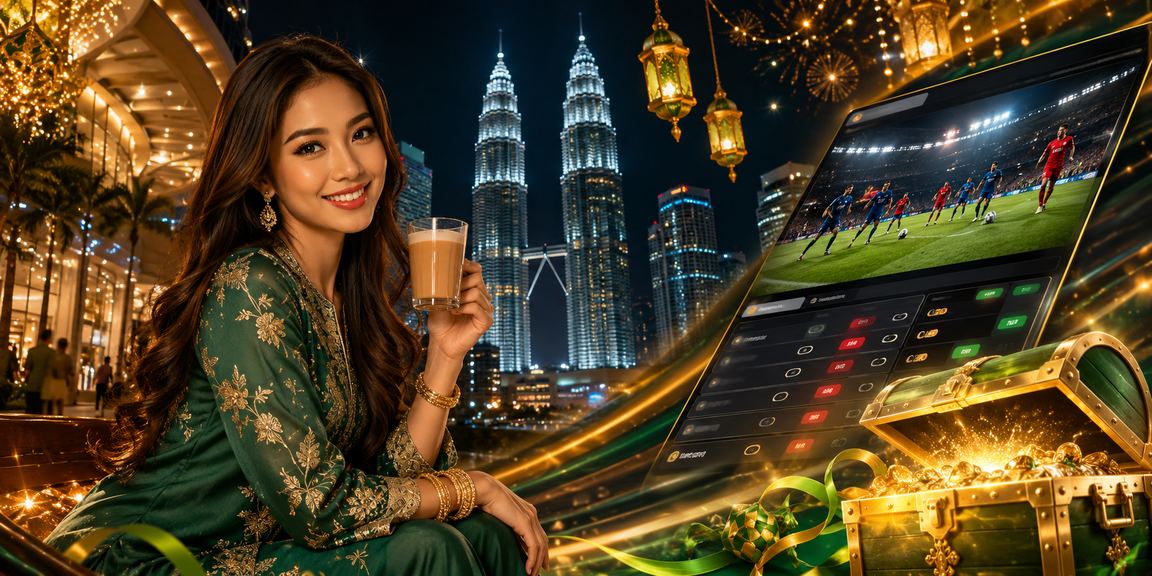 Suasana taruhan loteri semasa perayaan Hari Raya di Kuala Lumpur
